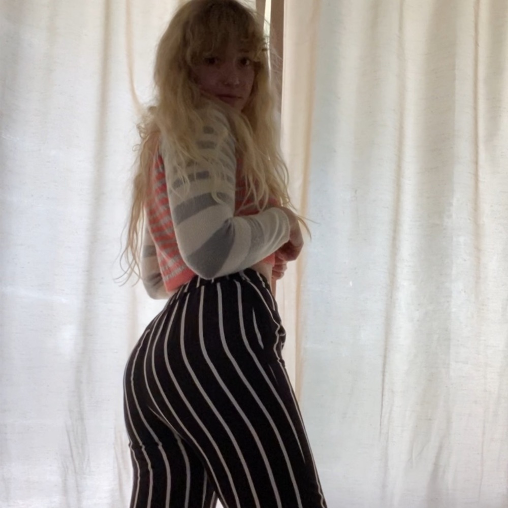 Gilli Wide Leg Stripe Pants - Picture 2 of 7